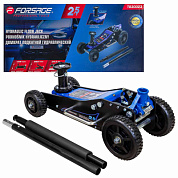 Домкрат подкатной гидравлический 2,5 т, 155-665 мм Forsage F-T830023