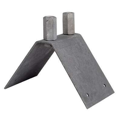 Крепление молниеприёмника D=16 на конёк, угол 60 град, HZ EKF PROxima lp-04003