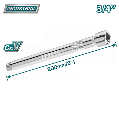 Удлинитель 3/4 " 200 мм TOTAL THEB34081