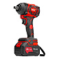 Гайковерт ударный аккумуляторный бесщет. CIWU-BL-20-600, Li-Ion, 20 В MTX 26585
