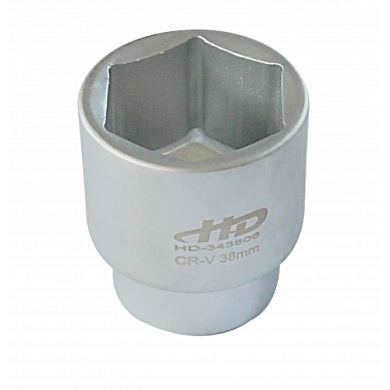 Головка торцевая 3/4" 6-гр 38 мм L58 мм CrV H-D HD-343806