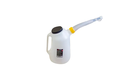 Емкость мерная пластиковая для заливки масла с крышкой 8 л Forsage F-887C008