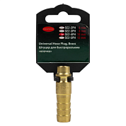 Пневматический быстроразъем "папа"-"елочка" 10 мм, в пластиковом держателе RockForce RF-SE2-4PH