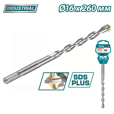 Бур SDS-plus 16х200х260 мм TOTAL TAC311603C