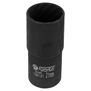 Головка-экстрактор ударная двухсторонняя 1/2'' 21 мм Forsage F-1321-21