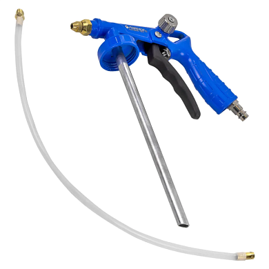 Пневмопистолет для гравитекса с распылителем и гибким шлангом 600 мм Forsage F-BG-02