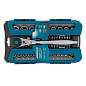 Набор инструментов 41 пр. 1/2''&1/4'' CrV Gross 14143