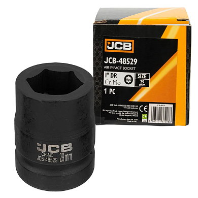 Головка ударная 29 мм 6-гр 1'' JCB JCB-48529