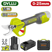 Секатор (сучкорез) аккумуляторный DYLLU DTJFP25082