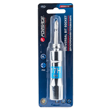 Головка-бита двухсторонняя 17 мм Forsage F-4459517C