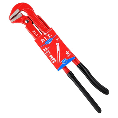 Ключ трубный рычажный, №1, 300мм, 1", губки 90°, раскрытие 40мм, 2 точки конт. PIT HPWS01-0100