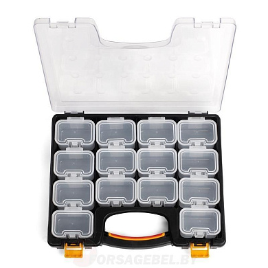 Кейс-органайзер с 14 сменными модулями, серия «ПРОФИ» КВТ К-02