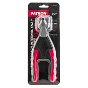 Съемник внутренних стопорных колец изогнутый 200 мм PATRON P-9U0102