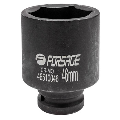 Ударная глубокая головка 46 мм 6-гр. 3/4'' Forsage F-46510046