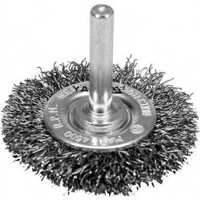 Щетка диск./гофри. проволокой 50 мм INOX YATO YT-47565
