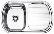 Кухонная мойка из нержавеющей стали, декорированная Ledeme L67749-L