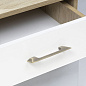 Ручка меб. скоба алюм. KLEO 128 матовая античная латунь AKS 89375