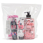 Набор косметики, DETOX THERAPY Вулканич, скраб для рук и ног 75 мл+Крем-парафин для рук и ног 75 мл+Крем-гель для душа''Розовое настроение''445 мл+руковица Bio World BW-8