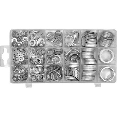 Набор шайб алюминиевых 450 шт Yato YT-068652