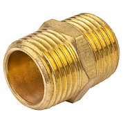 Соединитель резьбовой, наруж. резьба 1/2"x1/2" Forsage F-MM08/08