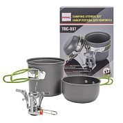 Набор посуды алюминиевой для кэмпинга, кастрюля, миска WMC TOOLS WMC-TRC-037
