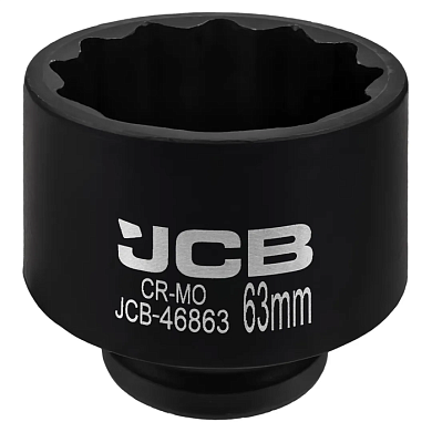 Головка ударная 63 мм 12-гр 3/4'' JCB JCB-46863