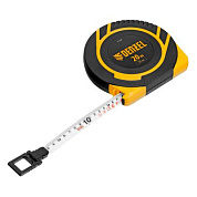 Рулетка геодезическая 20 м х 15 мм, закрытый корпус, фиберглассовая лента Denzel 31290