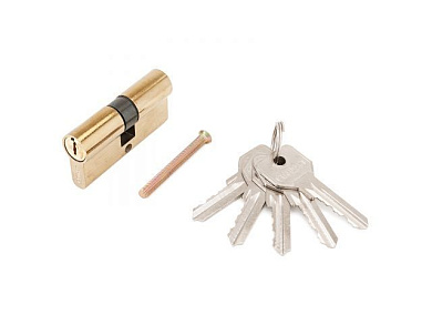 Евроцилиндр Стандарт Z.I.60-5K BP, англ.ключ, 5 ключей, длина цилиндра 60, 25*10*25 УЗК 9889