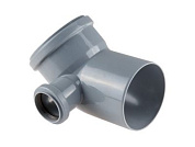 Отвод 110/50х45 левый РТП, для внутренней канализации РосТурПласт 36686