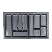 Вкладыш 80/430 шуфлядный пластиковый STANDARТ металлик (730*430) AKS 67353