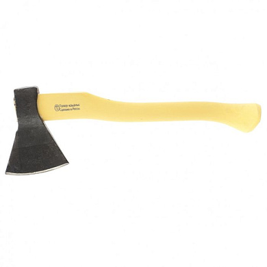 Топор-колун кованный, в сборе, 1350/1600 г, деревянное топорище, 500 мм, (Труд) г. Вача Россия 21846