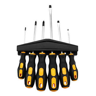 Набор отверток с эргономичными рукоятками SL, PH 6 пр DKSS06 DEKO 085-1081