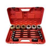 Съемник универсальный для демонтажа подшипников и сайлентблоков (27 предметов) HOREX HZ 25.1.084Y