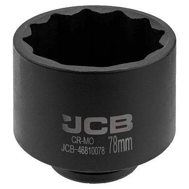 Головка ударная глубокая 3/4'' 17 мм 12-гр JCB JCB-46810078
