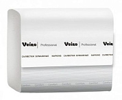 Салфетки бумажные Veiro "Professional Comfort" V-сложения, 220 шт, 21x16.2 см, белый
