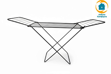 Сушилка напольная для белья Locarno Black 18 м AZK DH-10.1B