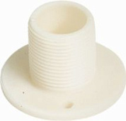 Держатель для смесителя 3/4", стендовый, пластик, белый Ledeme L35