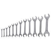 Набор ключей рожковых, 6 х 32 мм, 12 шт., хромированные Sparta 152945