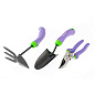 Набор садового инструмента, обрезиненные эргономичные рукоятки, 3 пр., Era Palisad 62903