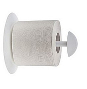 Держатель для туалетной бумаги Aqua (снежно-белый) BEROSSI АС 22801000