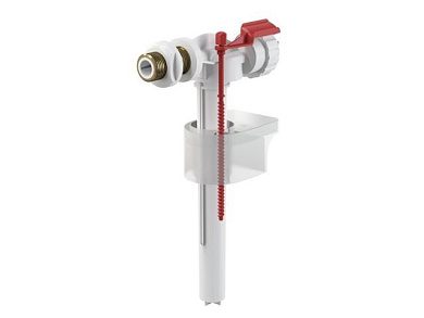 Впускной механизм с боковой подводкой и металлической резьбой, для керамических бачков 1/2, Alcapla Alcaplast A160-1/2-BL-01