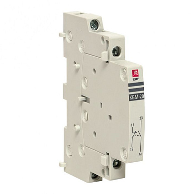 Контакт боковой дополнительный КБМ-20 2NO для КМ EKF PROxima km-cs-20