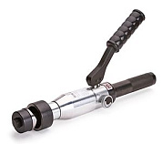 Пресс гидравлический ручной прямой алюминиевый для пробивки отверстий в стальных листах КВТ ПГРО-60А