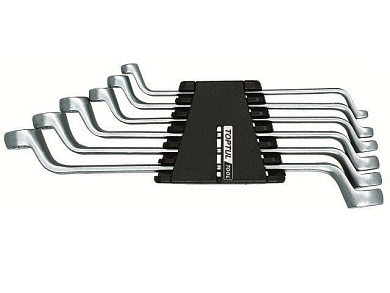 Набор накидных ключей на 75° 6-17 мм 6 пр. Toptul GAAC0602