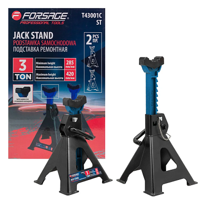 Подставка ремонтная 3 т, 285-420 мм, 2 шт Forsage F-T43001C ST