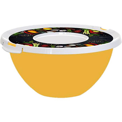 Миска с крышкой 4 л. «Все на пикник» Полимербыт 4335711