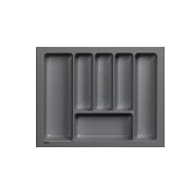Лоток для столовых приборов 600 LINER 540*430, графит AKS 117235