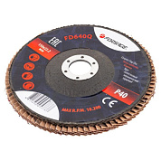 Круг лепестковый керамический торцевой 150 мм P40 Forsage F-FD640Q