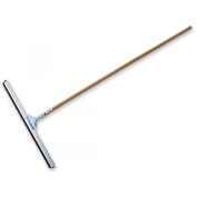 Щетка-Сгон для уборки воды алюминиевая 60 см. c деревянным черенком Bradas ES2262-H
