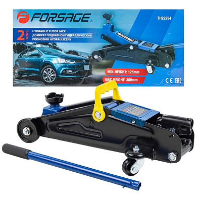 Домкрат подкатной гидравлический 2 т, 125 -380 мм Forsage F-TH22254